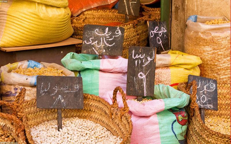Fresh ingredients laid out: tomatoes, green chilies, ginger, garlic, chicken pieces, and spices.
