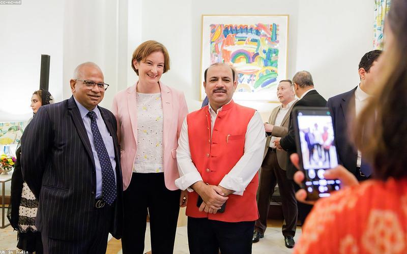 A vibrant platter of fresh fruits and dates for Iftar