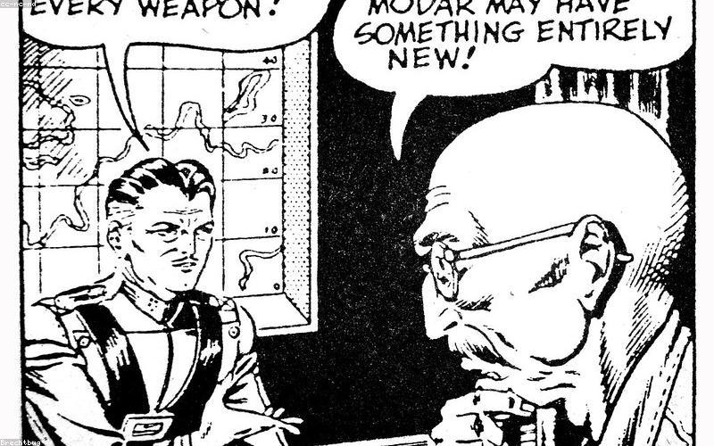 A busy Pakistani street market scene with people engrossed in conversation, some looking at their phones or a newspaper.